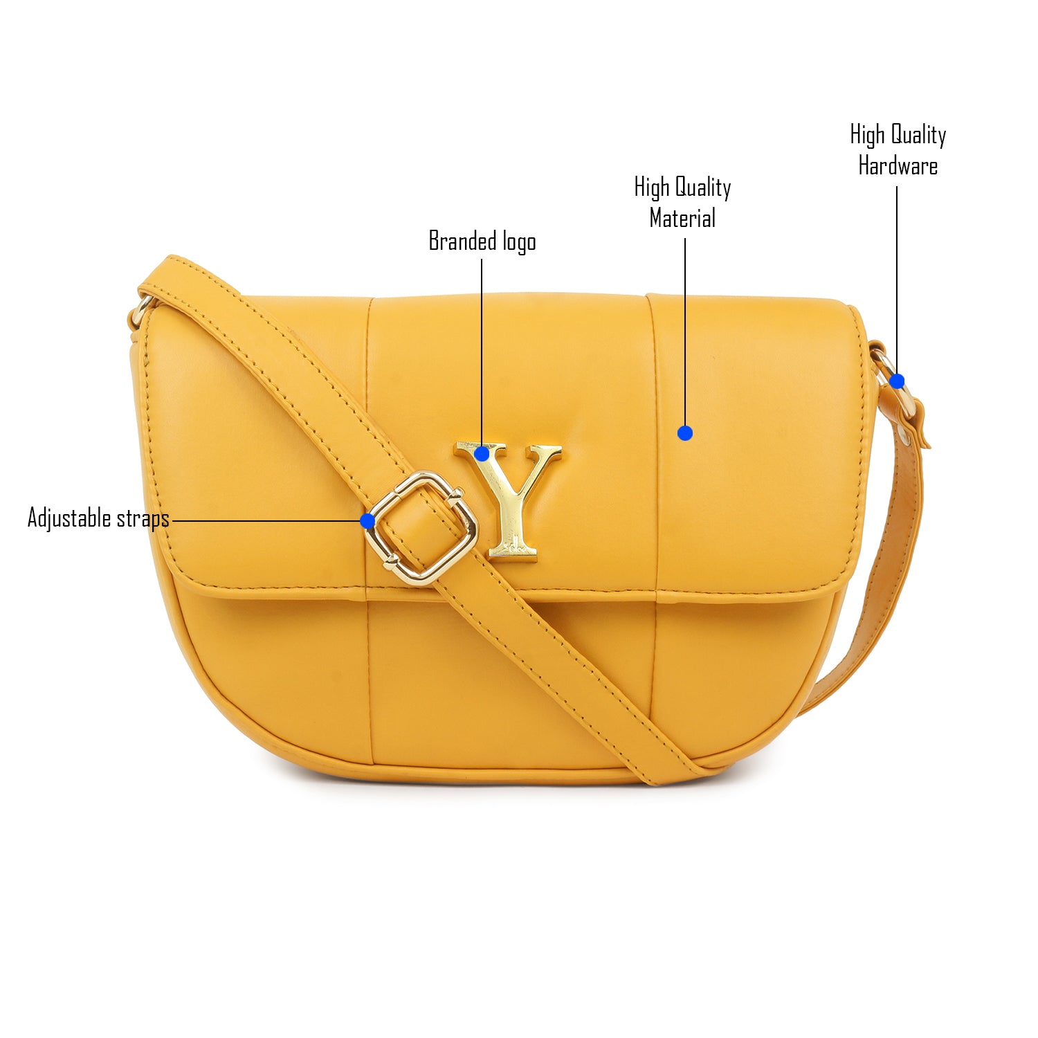 Women's Synthetic Leather CrossBody BAG
