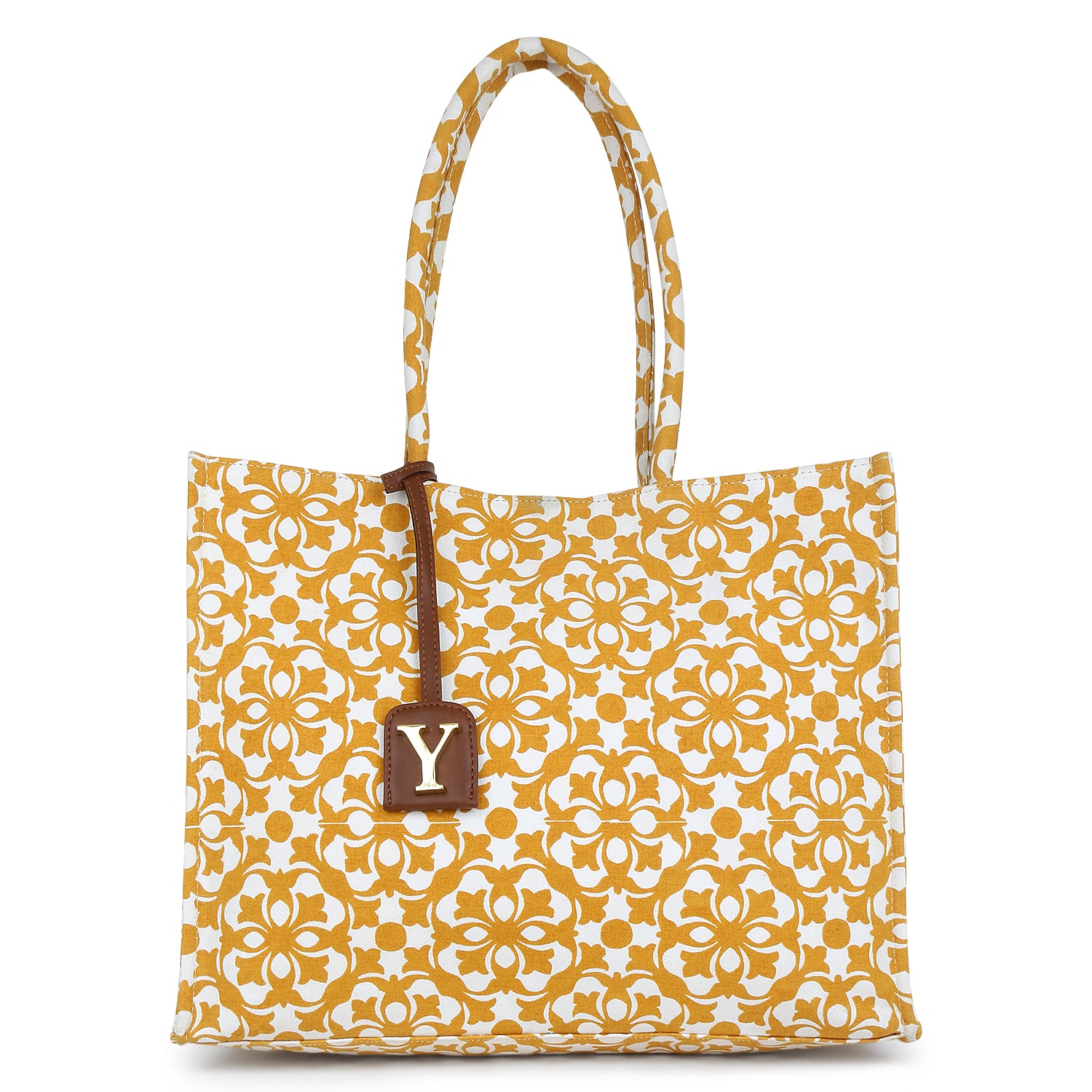 Buy Ted Baker Women Yellow Leopard Print Tote Bag Online  678082  The  Collective