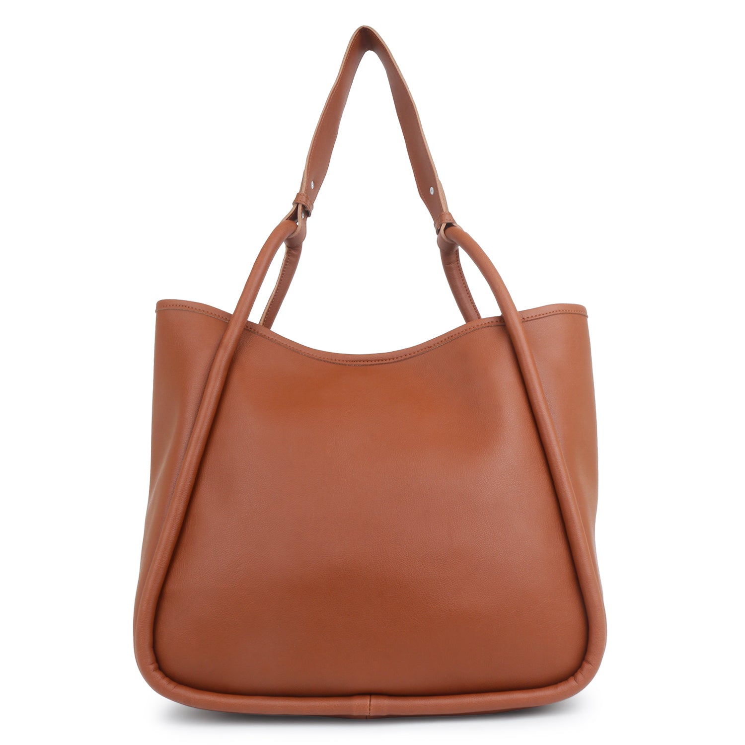 Trendy Tan Tote bag with Pouch