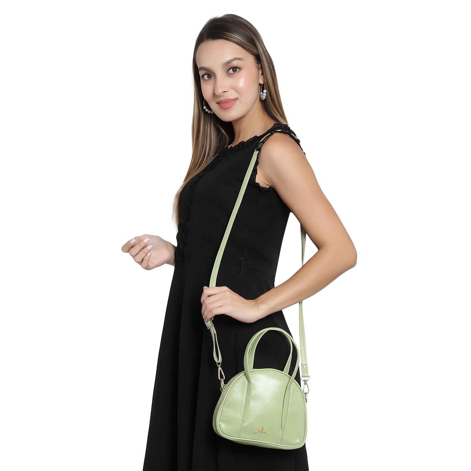 Evening Party Small Handbag in Green