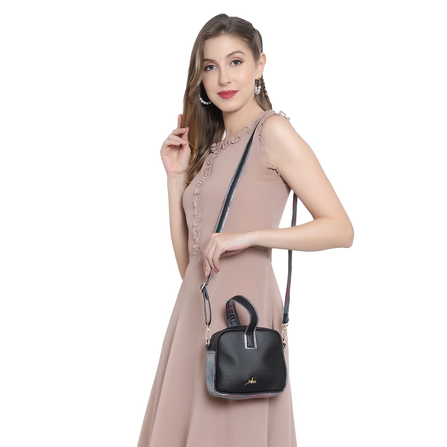 Evening Party Small Handbag in Black