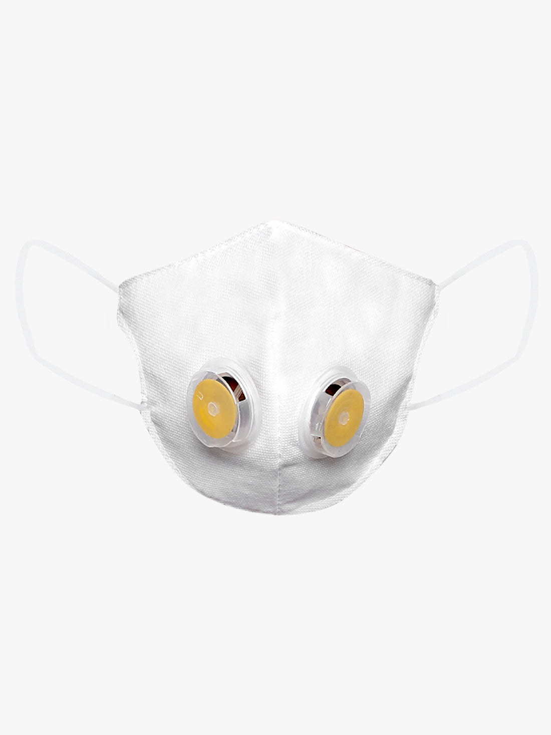 Yelloe 5 ply mask with Dual Respirator (Pack of 3)