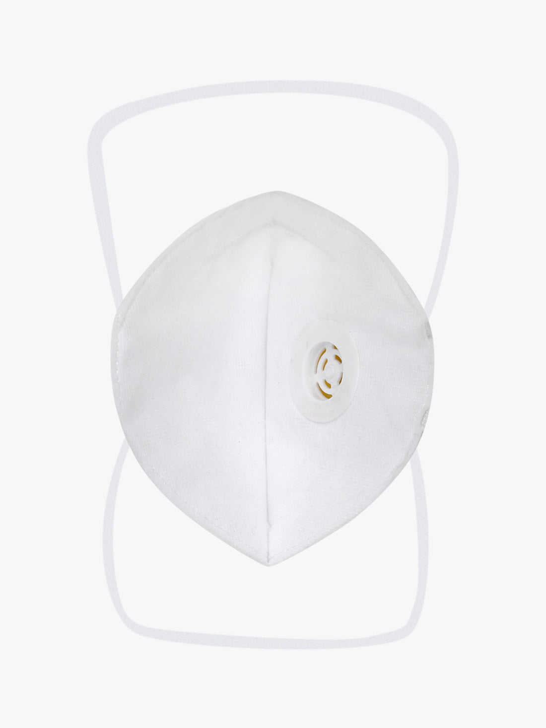 Yelloe 5 layered mask with Respirator (Pack of 3)
