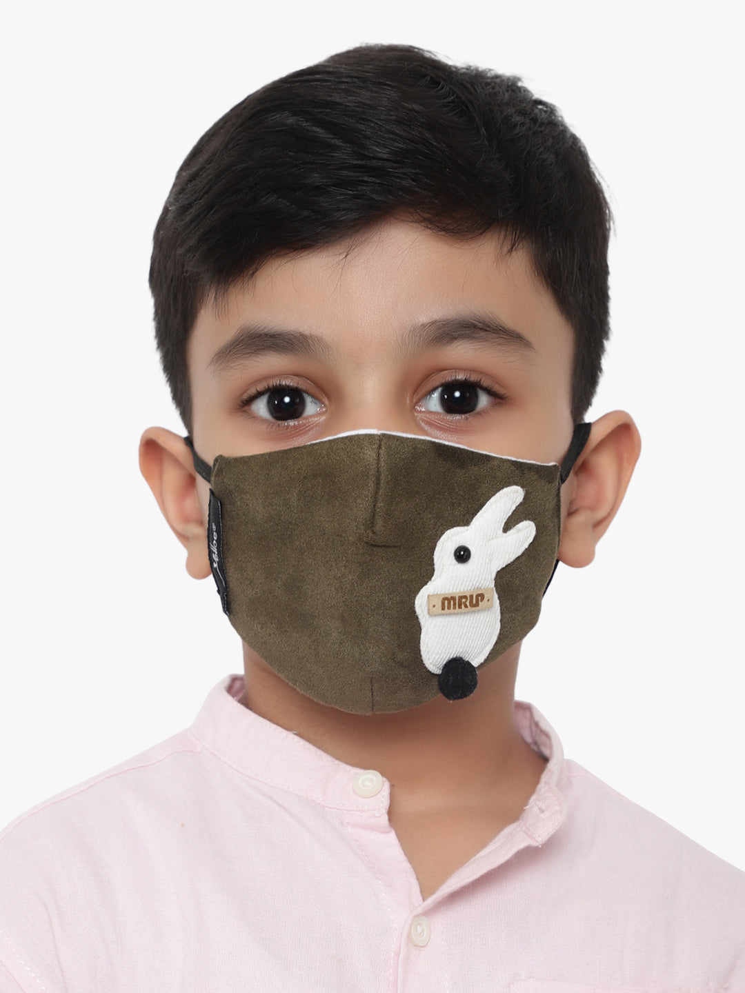 Kids 3 ply soft fabric Rabbit Mask (Pack of 3)