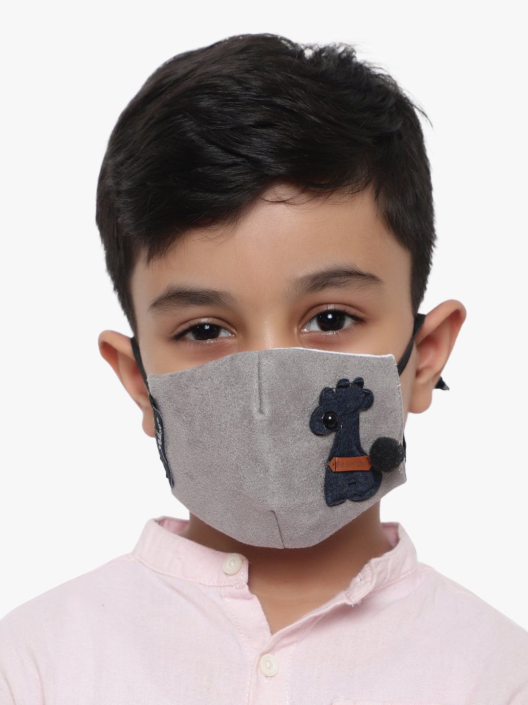 Kids 3 ply soft fabric Dino Mask (Pack of 3)