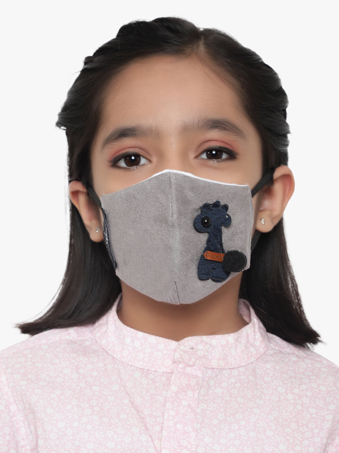 Kids 3 ply soft fabric Dino Mask (Pack of 3)