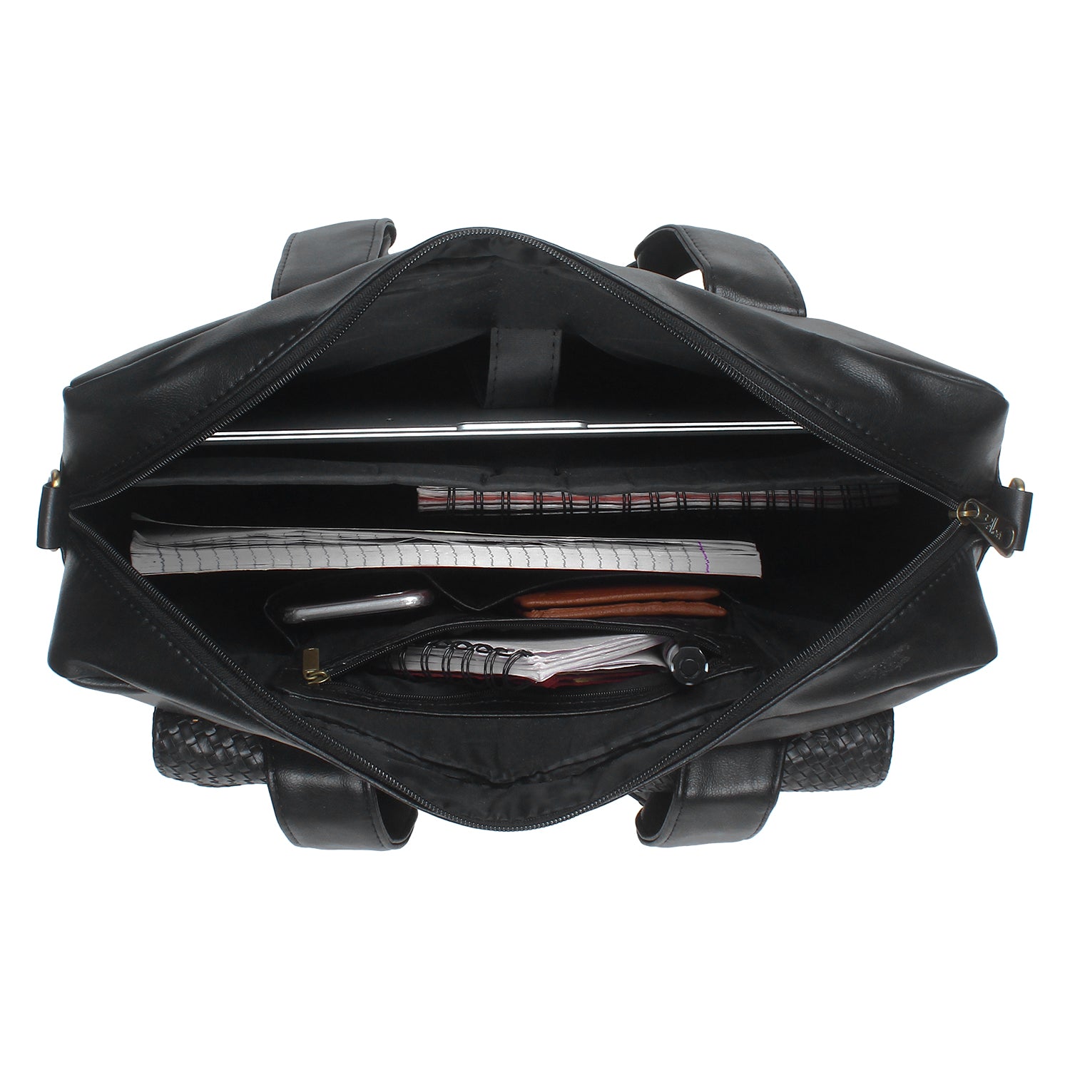 Black Spacious Laptop Bag for Men