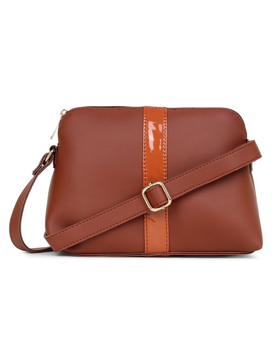 Tan Color Women Sling Bag