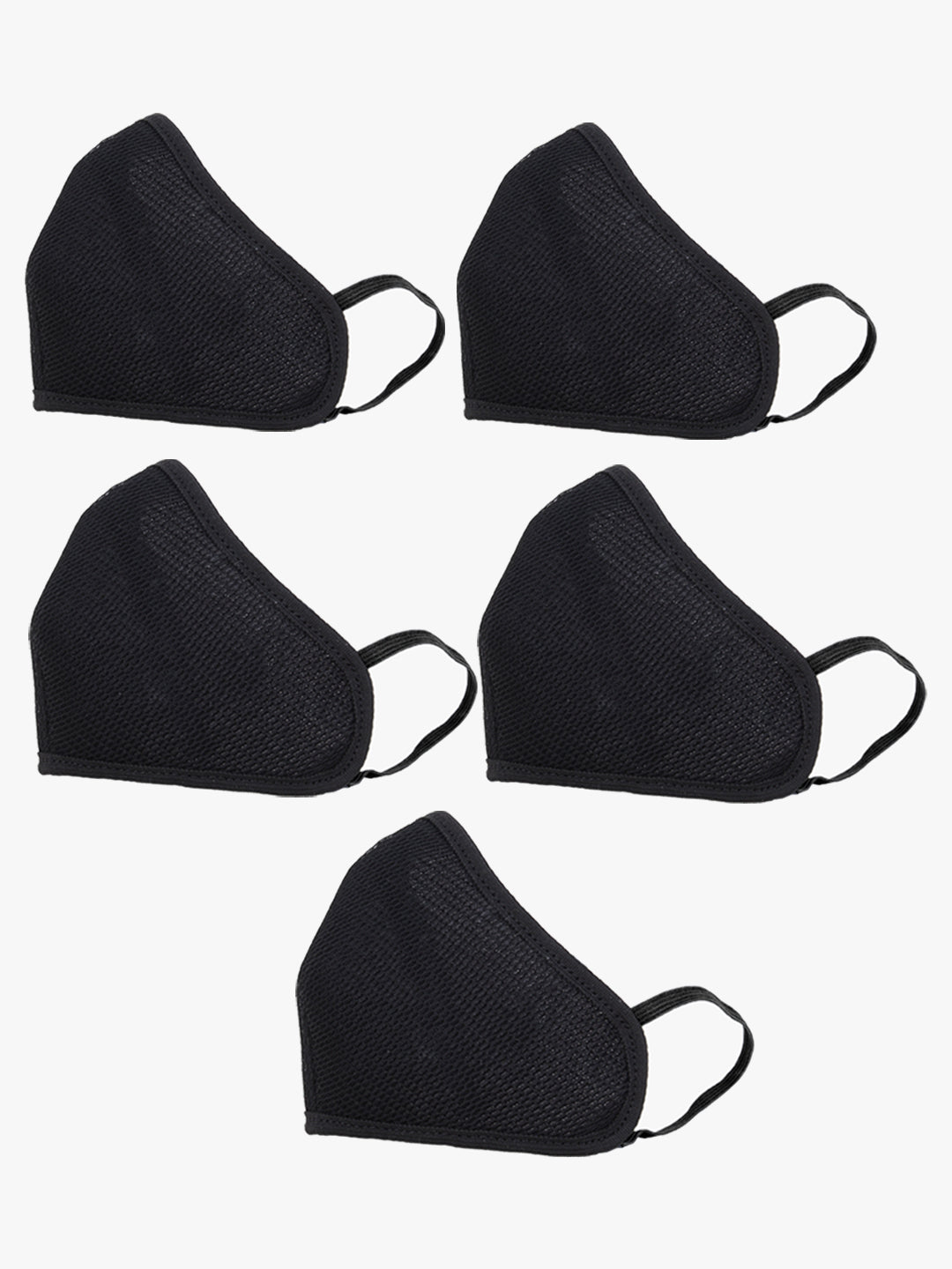 Yelloe elastomeric 2-Layer Face Armour Mask (Pack of 5)