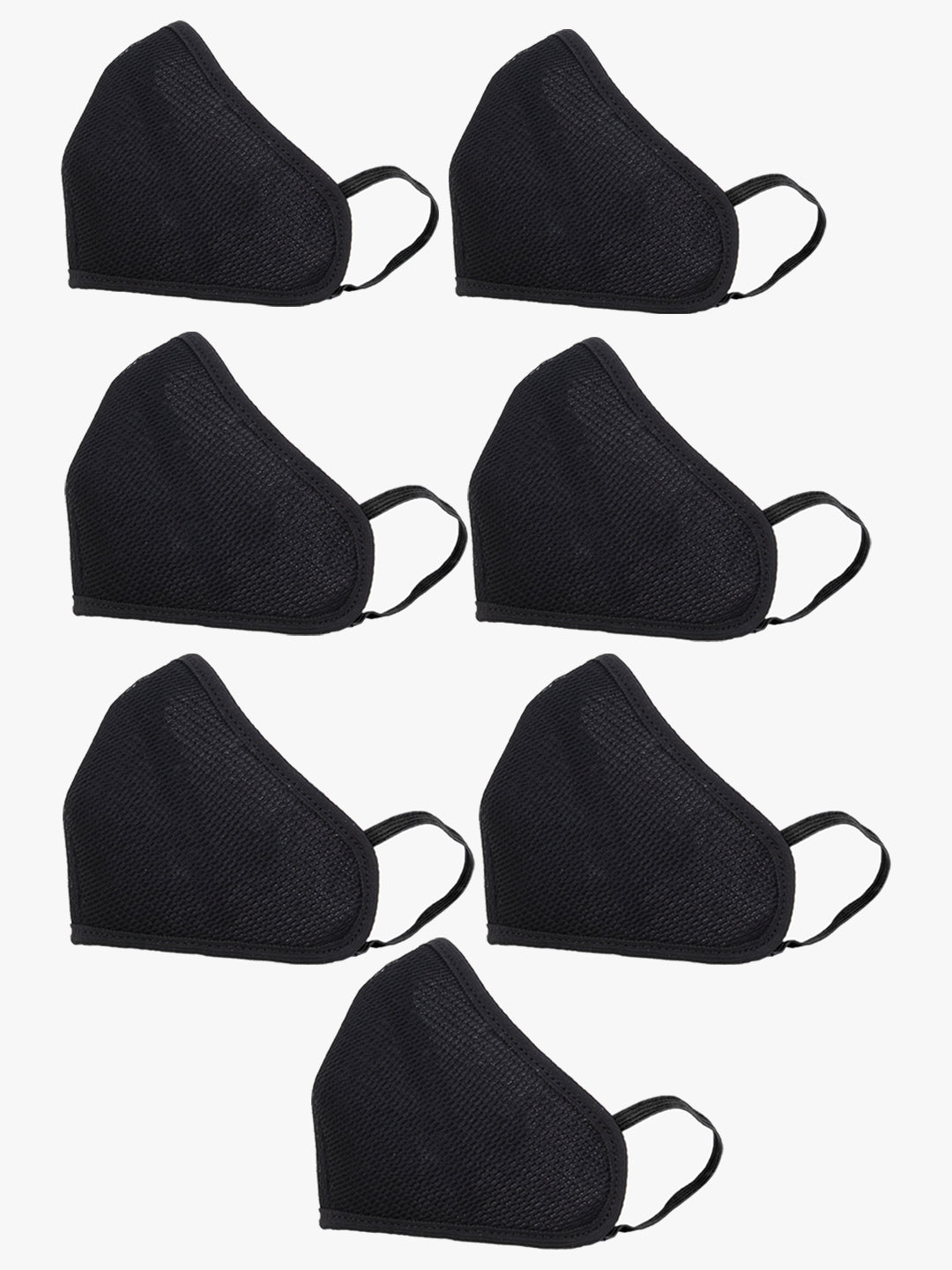 Yelloe elastomeric 2-Layer Face Armour Mask (Pack of 7)