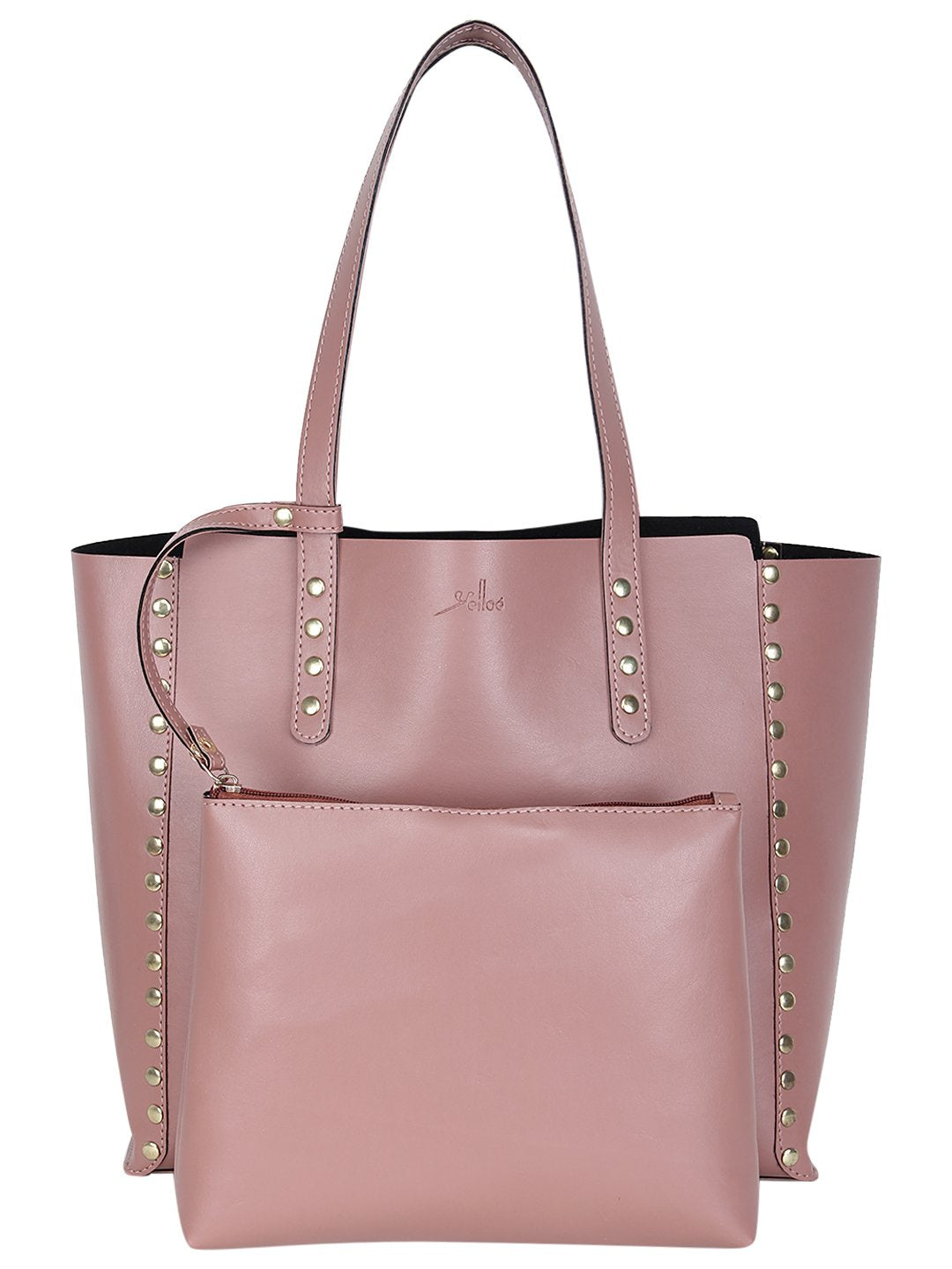 Women's Embellished Tote Bag in (Pink)