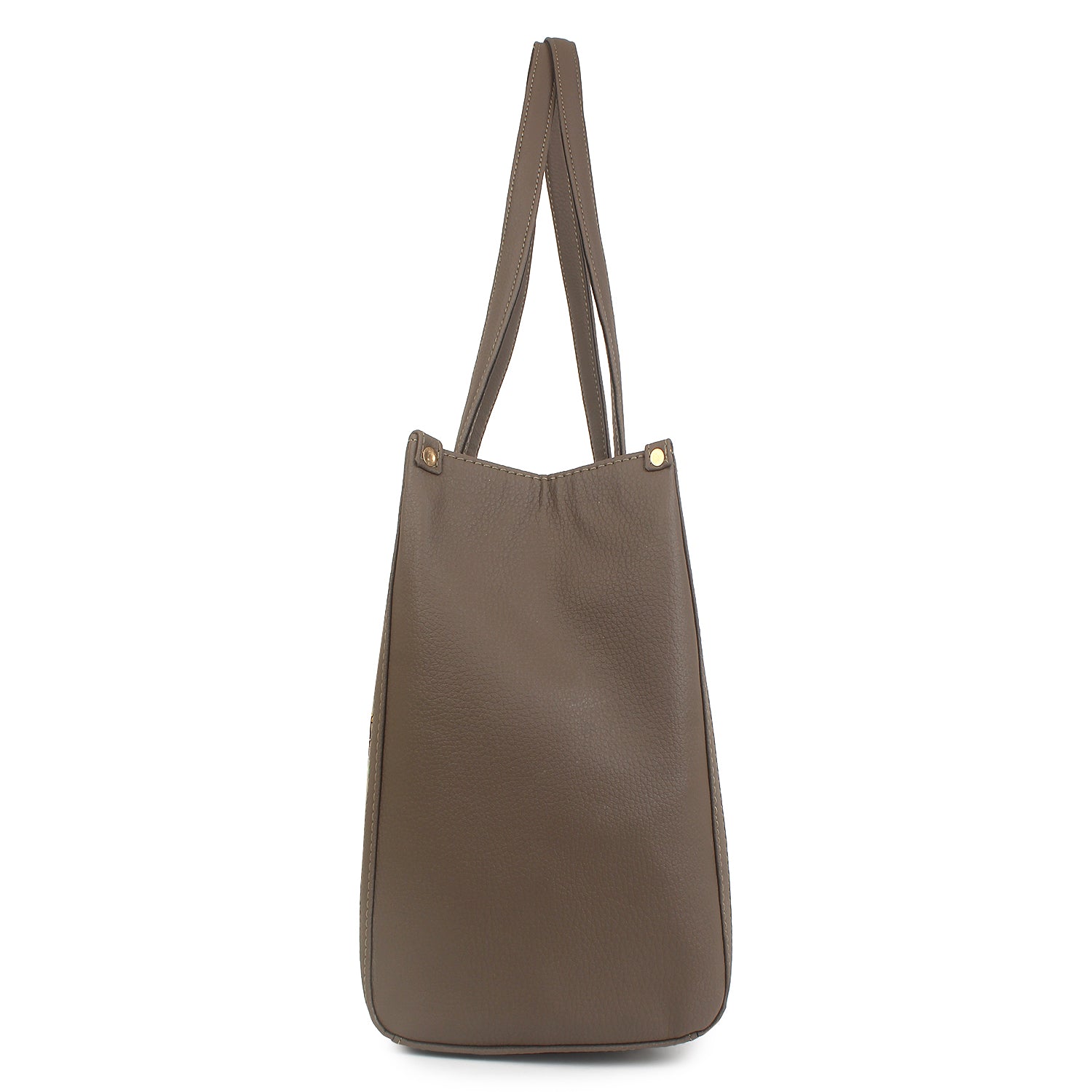Embroidered Shoulder Tote Bag