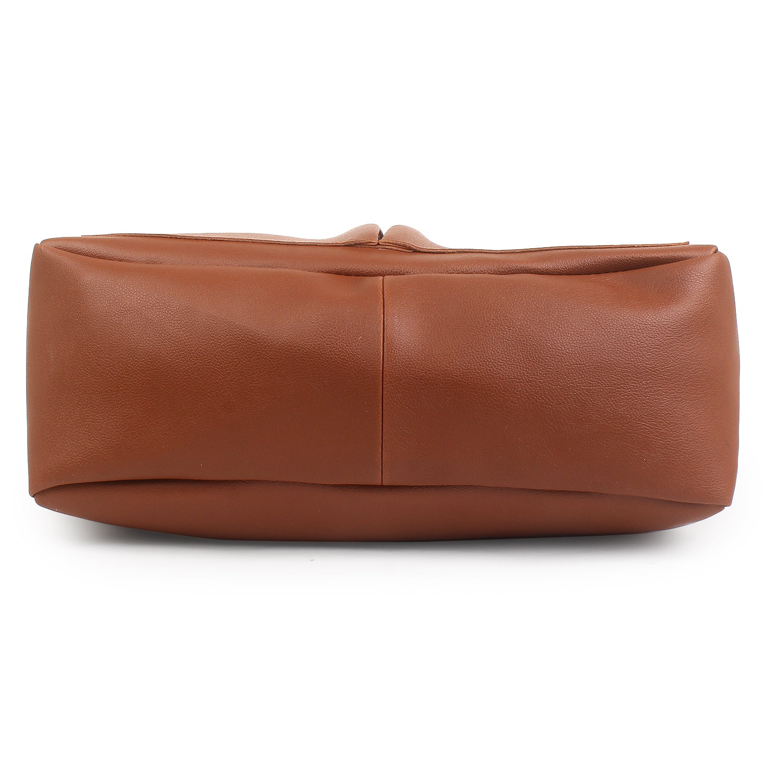 Tan Twin Pocket Tote Bag for Women