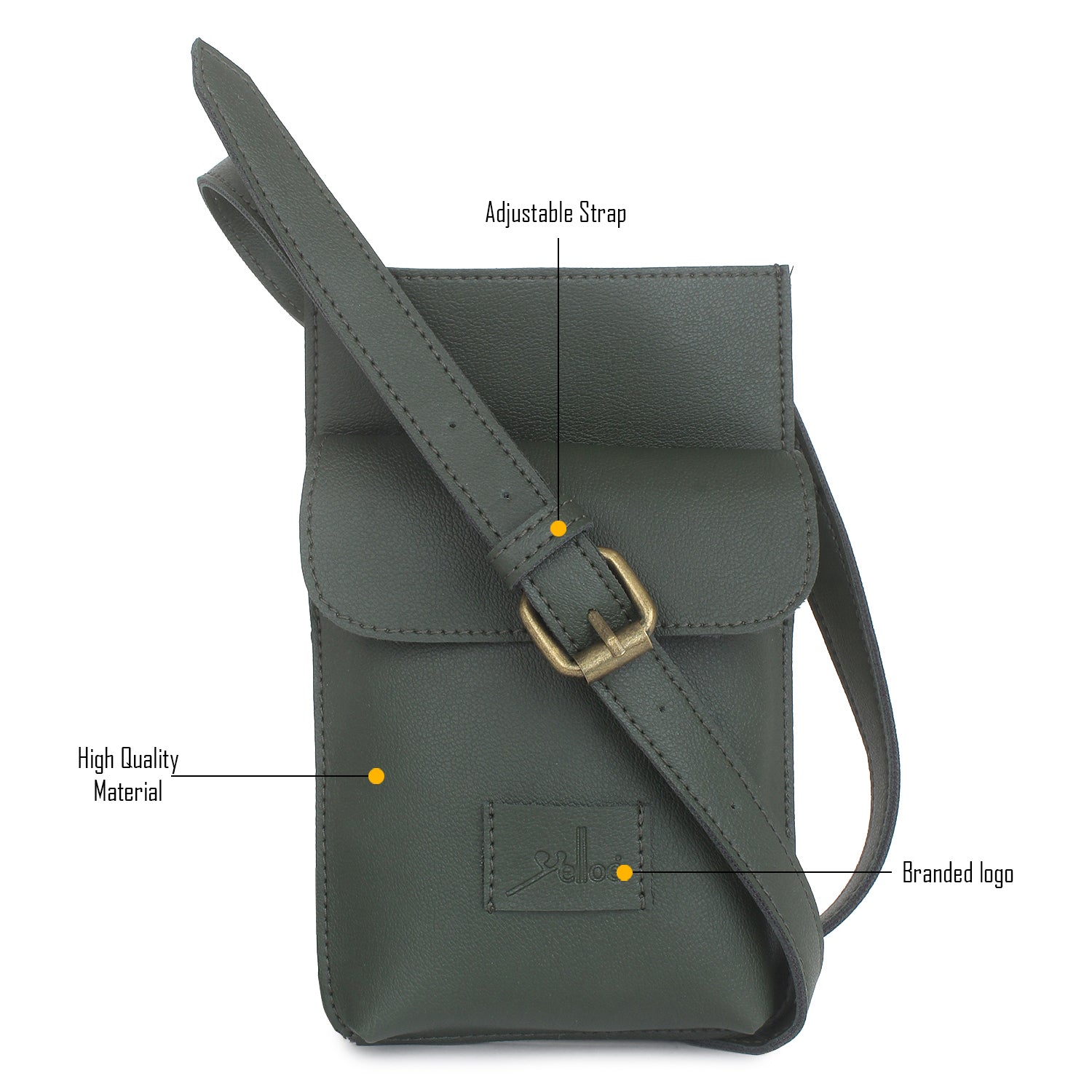 Unisex Mobile Sling Card Holder