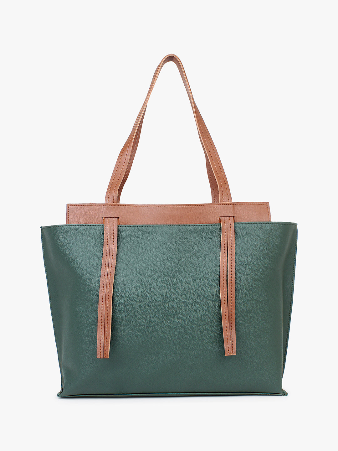Oversized Shopper Bag Green