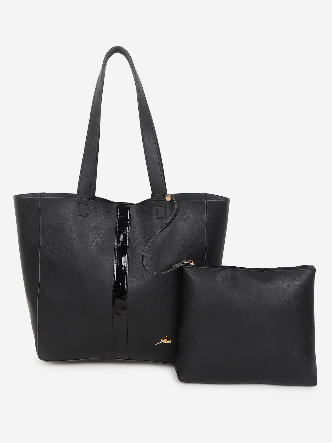 Bag in Bag shoulder bag Black