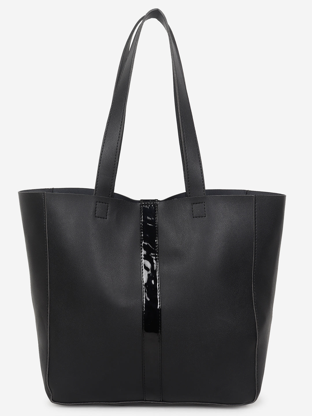 Bag in Bag shoulder bag Black