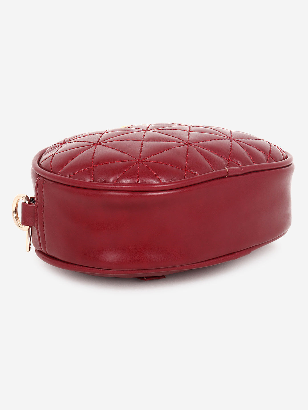 Small sling bag cum fanny pack Maroon