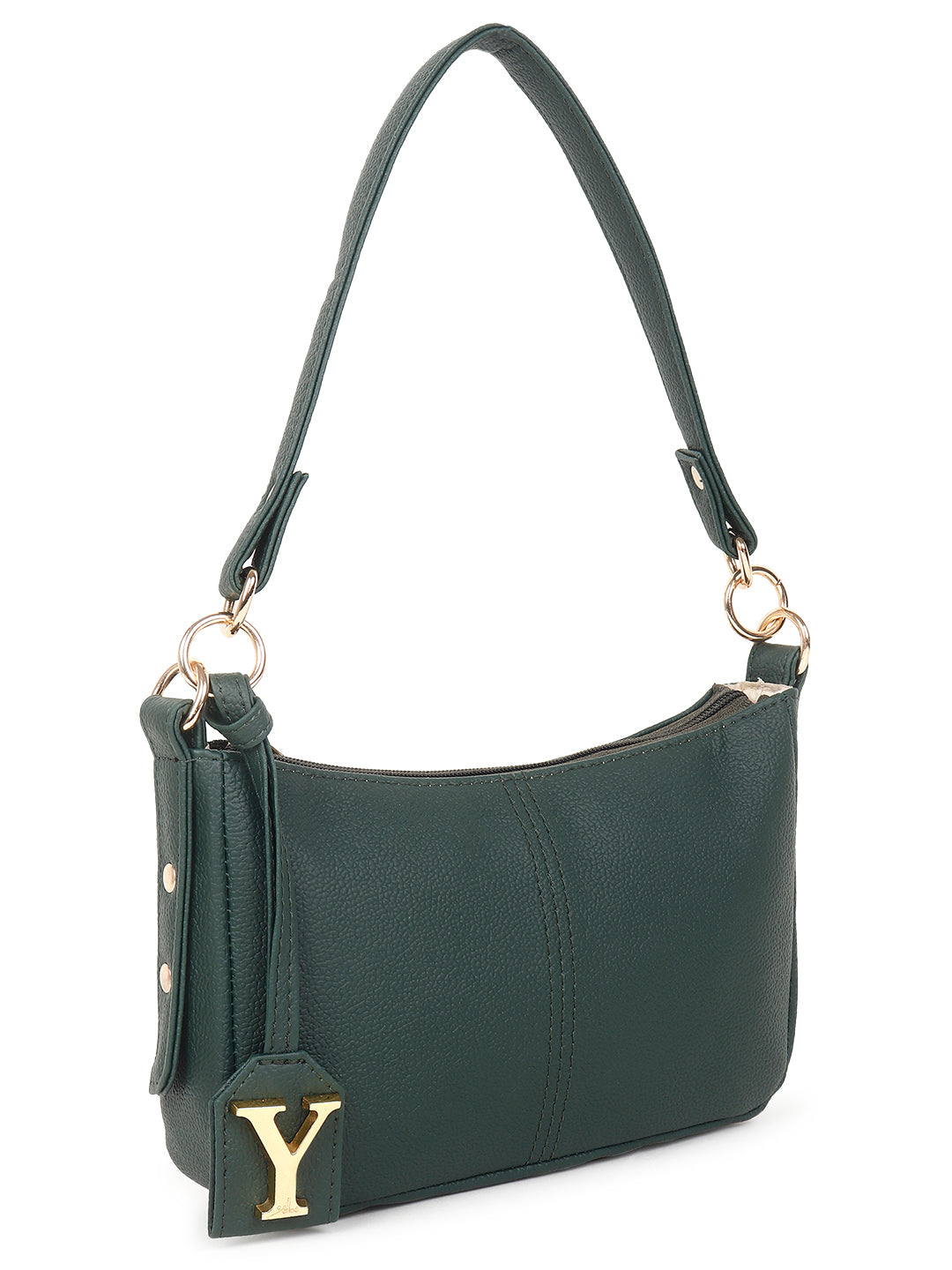 Baguette bag with long sling (Green)