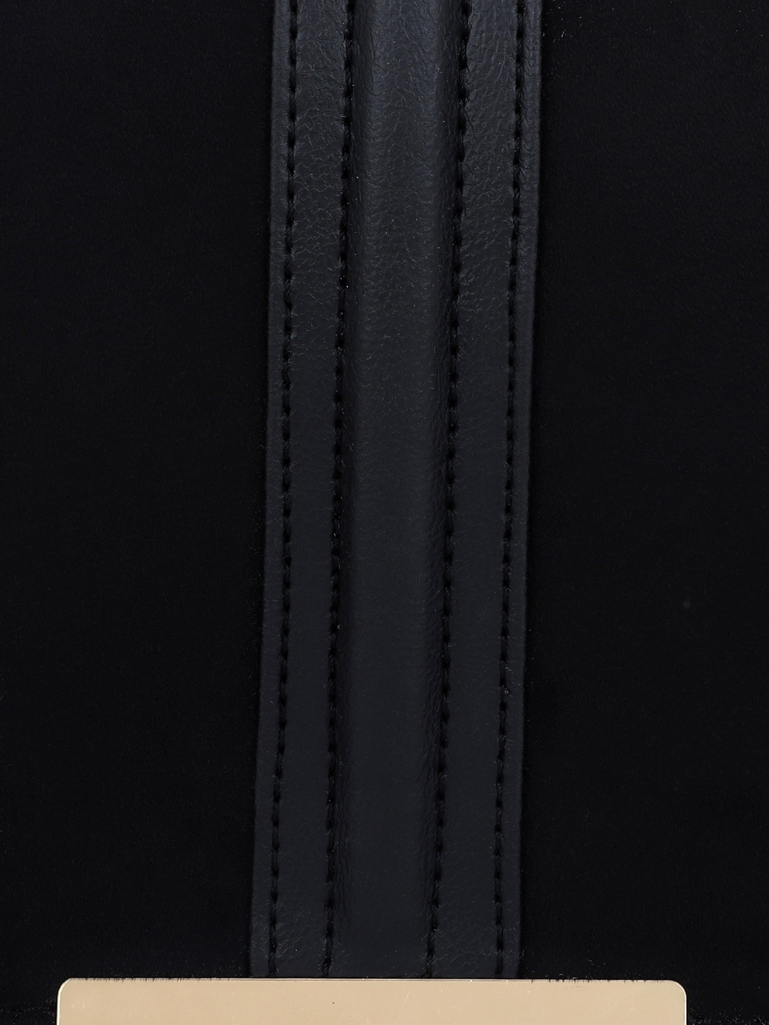 Black Suede Sling Bag