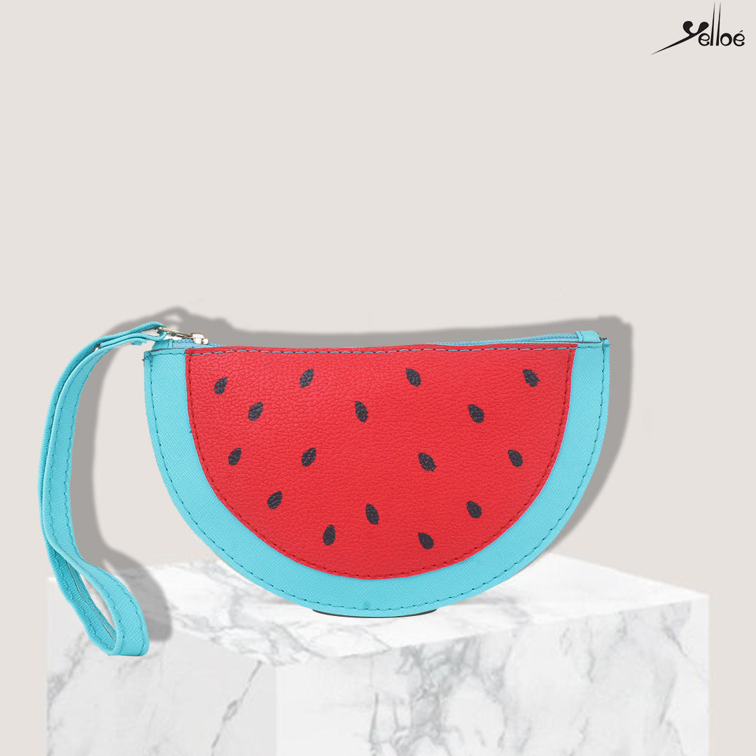 Red watermelon Printed Travel Pouch